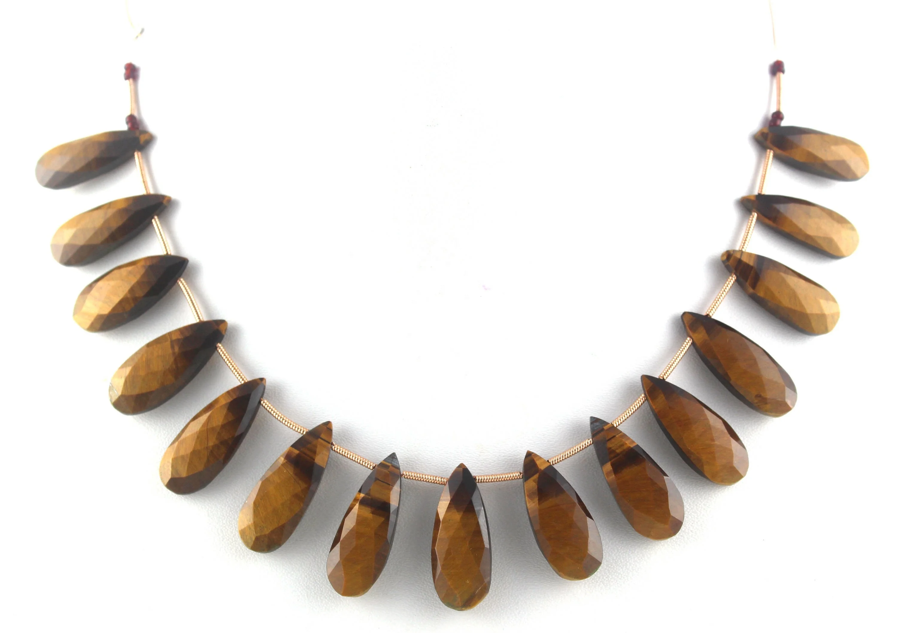 Awesome Quality 1 Strand Natural Brown Tiger Eye Gemstone Beads Crystal Star Shape Briolette for Jewelry Making