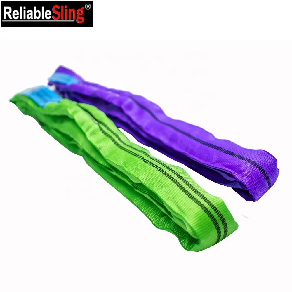 Polyester Color Code Endless Rigging Lifting Round Sling