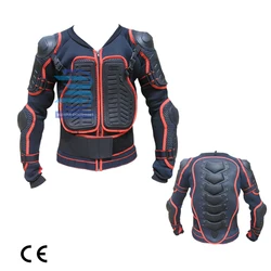 Motorcycle Riding Armor Full Body Protective Jacket Guard Motocross Gear Shirt Black Motorcycle & Auto Racing Sportswear Adults