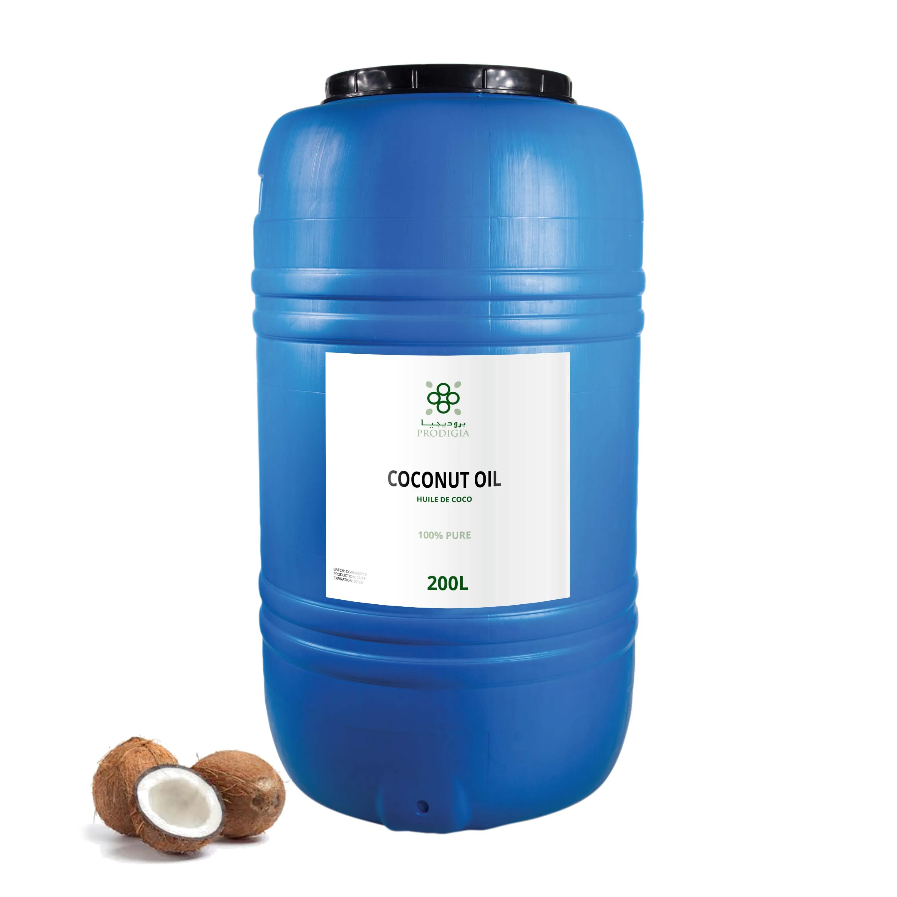 
100% Natural Virgin Coco Oil (Coconut Oil) Premium Quality - From Morocco Bulk Sale 