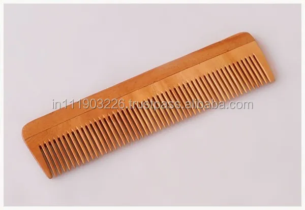 Ayurvedic Properties best quality Pure Neem Wooden Comb