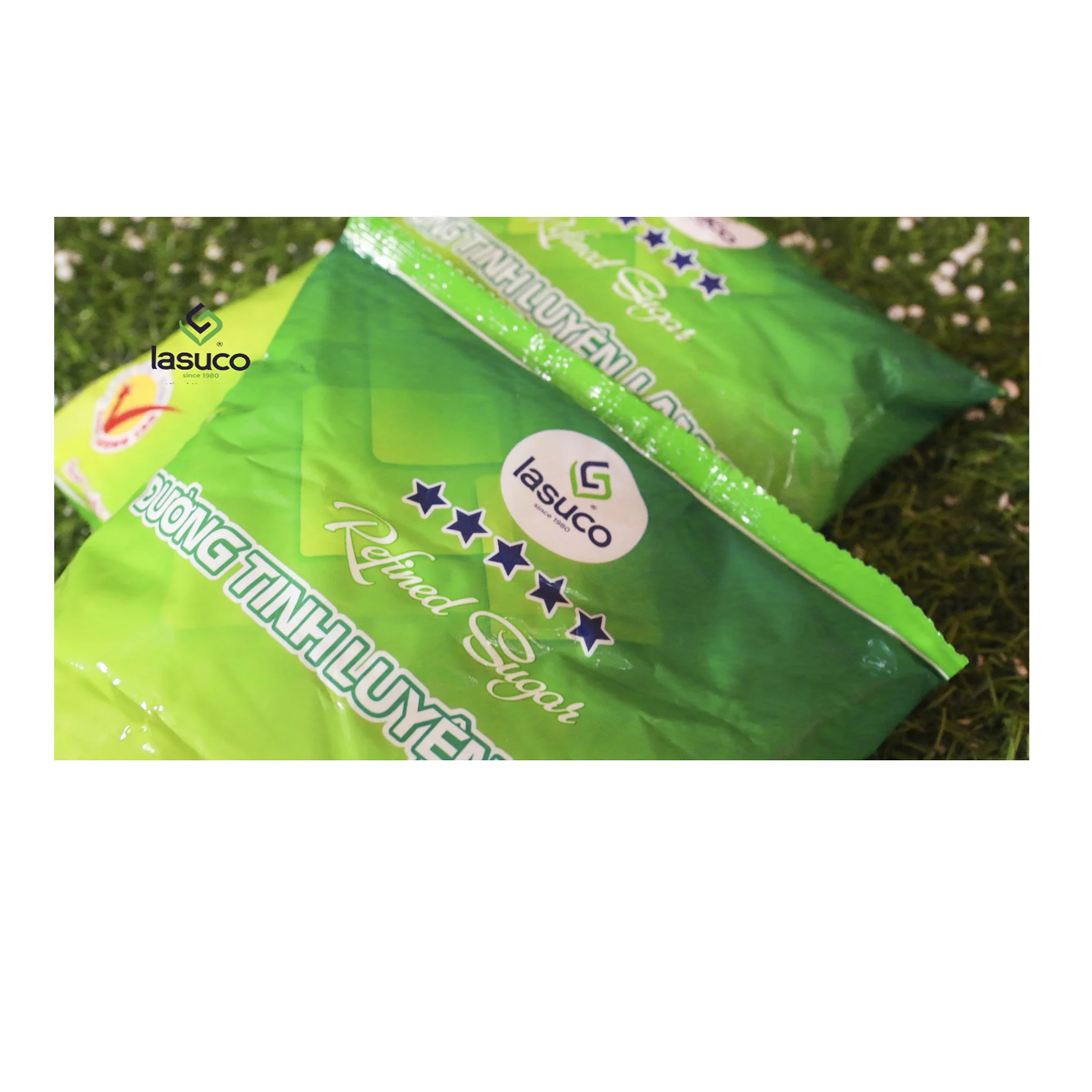 
 Best price !!! High quality white color extra refined cane sugar (Lasuco) 1kg  