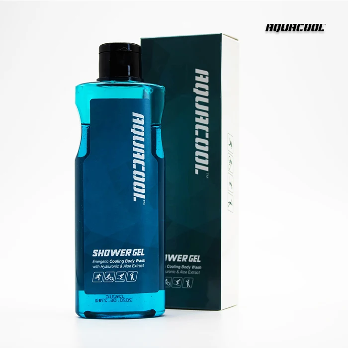 
AQUACOOL BLUE SHOWER GEL Sports refresh super cooling shower gel body wash 