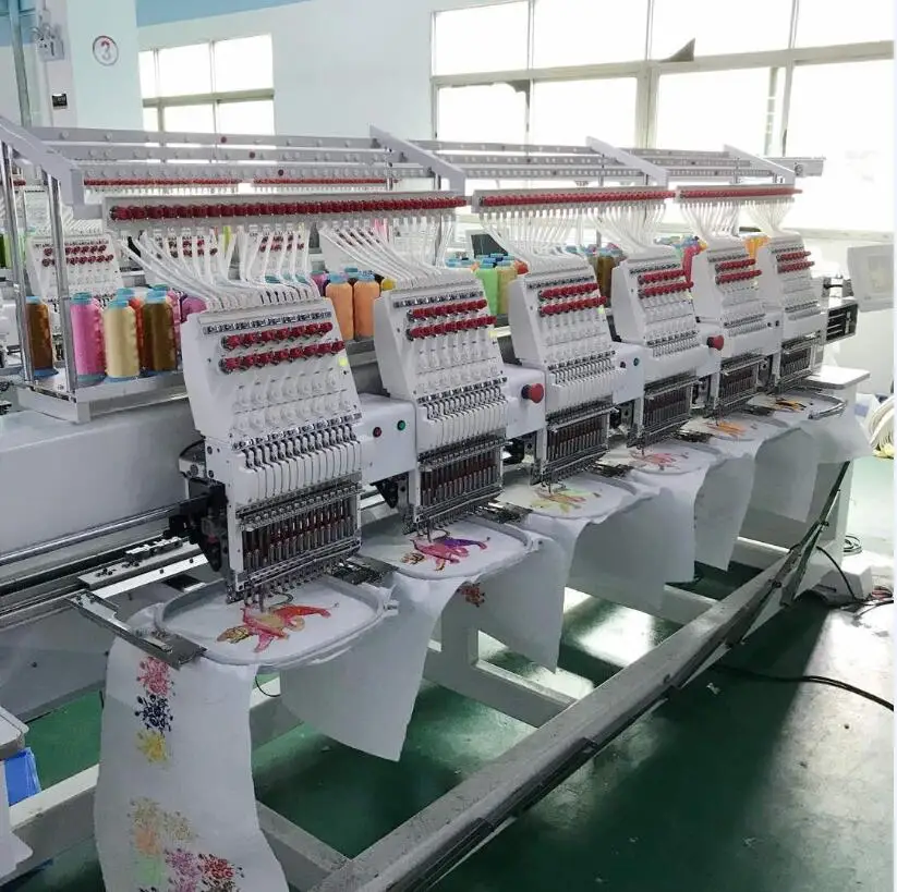 WONYO 6 head computerized  embroidery machine