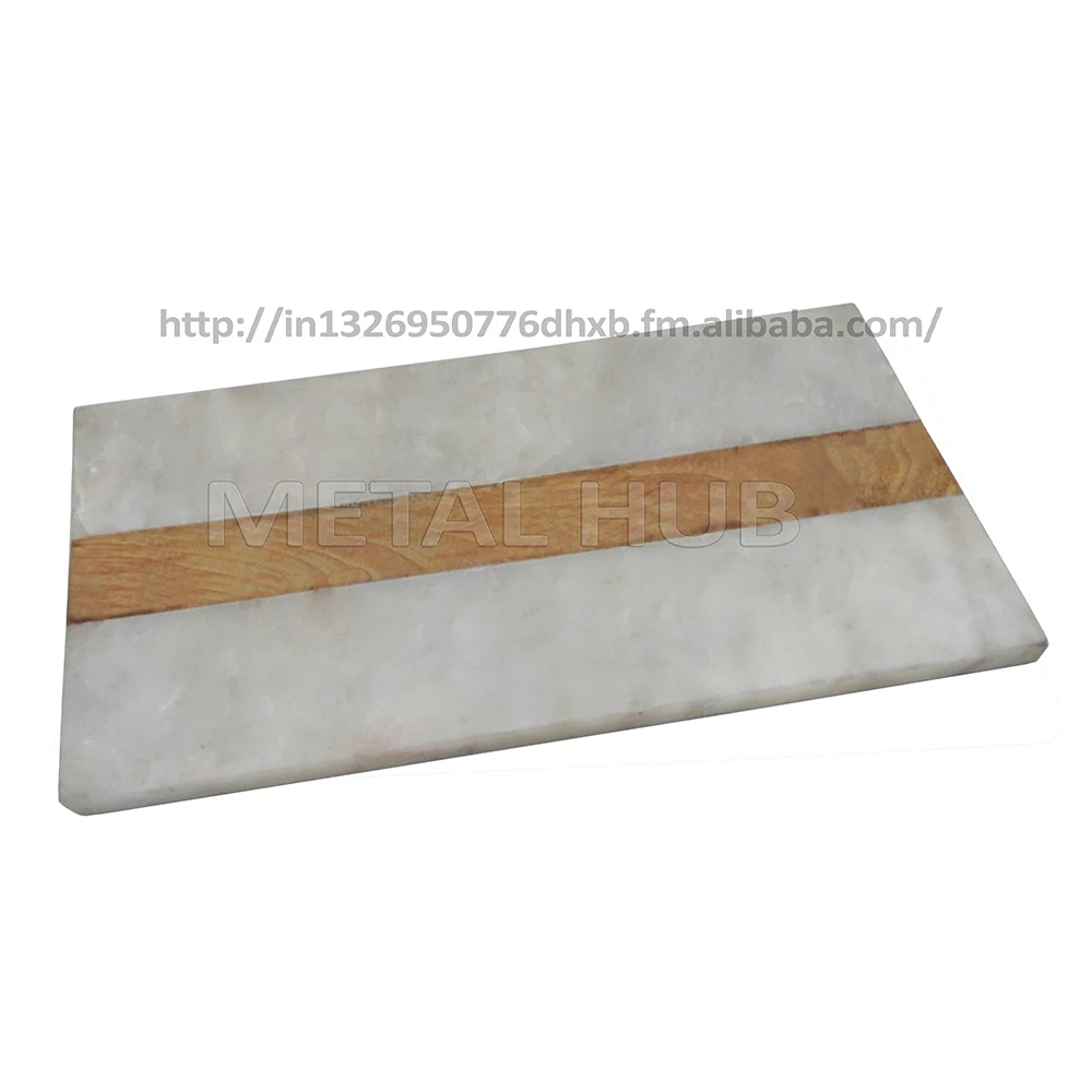 Modern Eco-Friendly Wood & Marble Chopping Board New Model Home & Commercial Use for Hotels & Restaurants