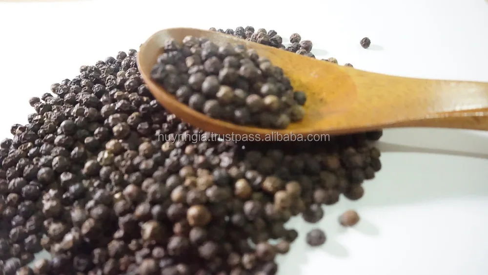 Agriculture Product Vietnam Natural Organic Whole Black Pepper 500GL/L Vacuum Packed For Spices And Seasoning