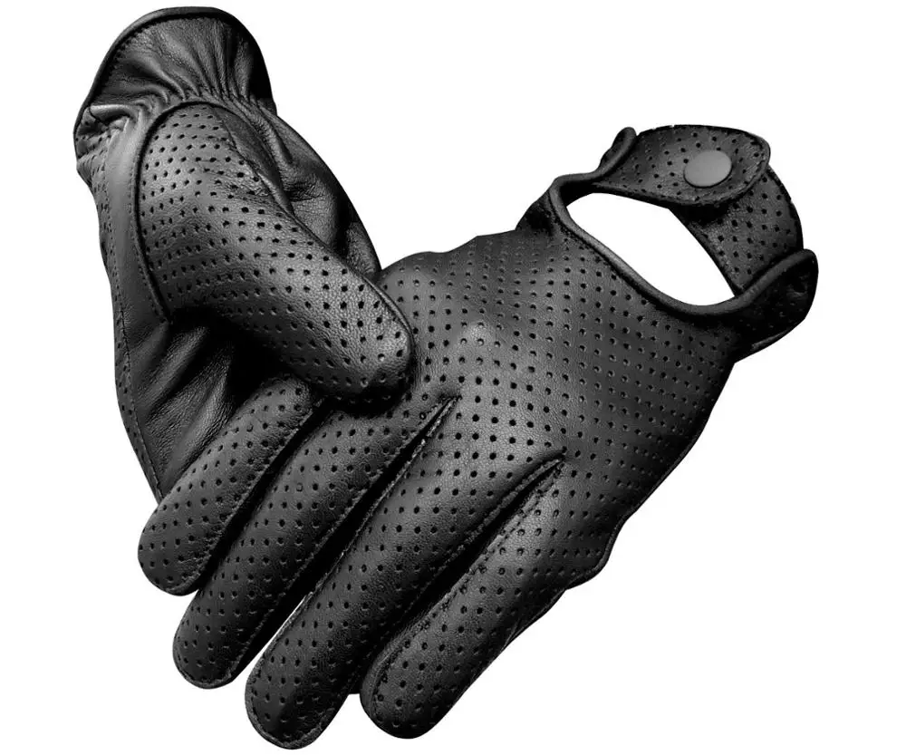 Men/Women Classic Retro style quality Chauffeur Soft Lambskin Leather Driving hand cover gloves mittens work washing winter