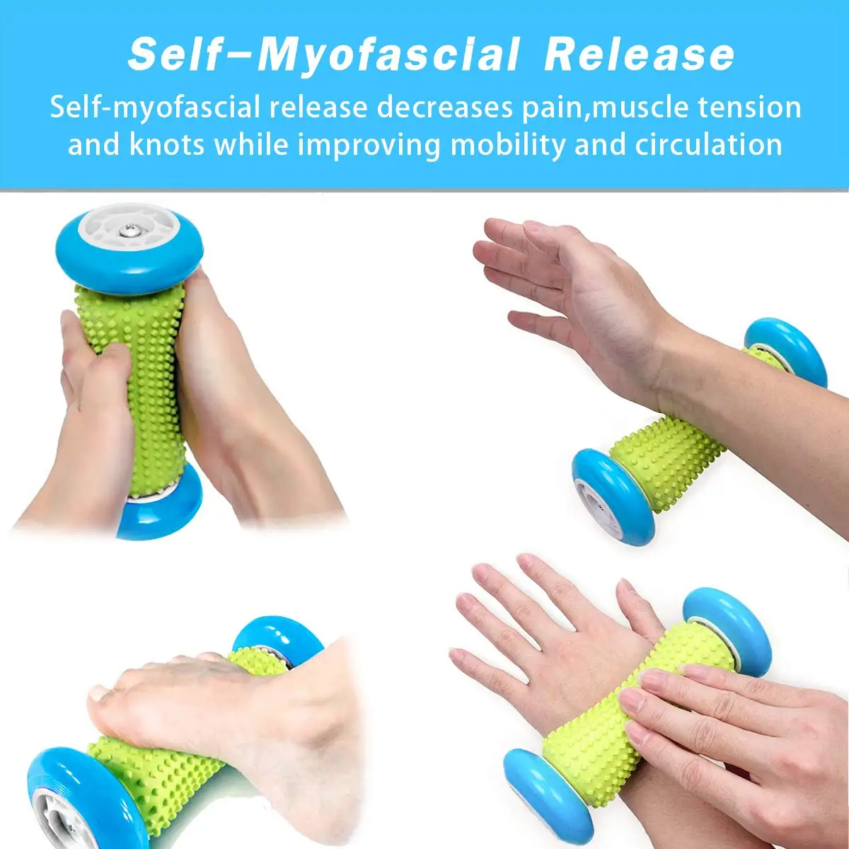 
Foot Pain Relief Massager Relieve Foot Massage Roller 