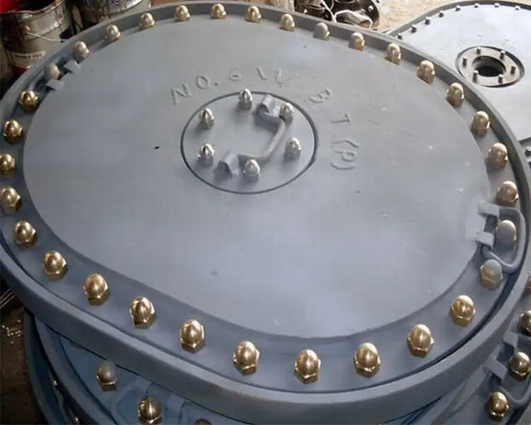 marine aluminum watertight manhole cover/hinged manhole cover/ship side scuttle