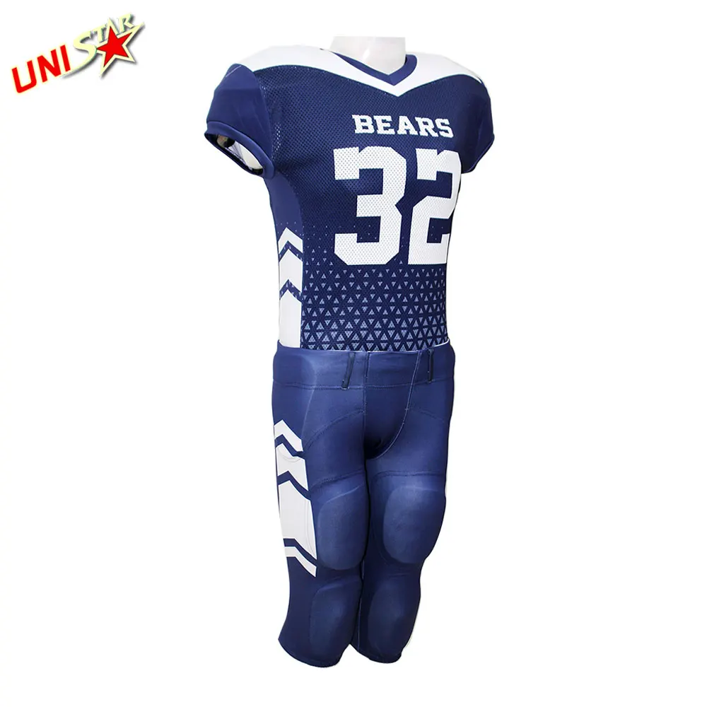 Top Quality Sublimation American Football Uniform