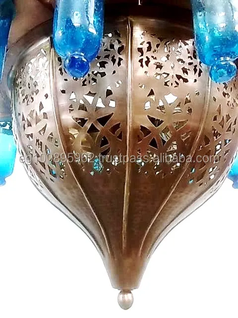 BZ12 ANTIQUE MOROCCAN STYLE LARGE HUGE Pendant Chandelier