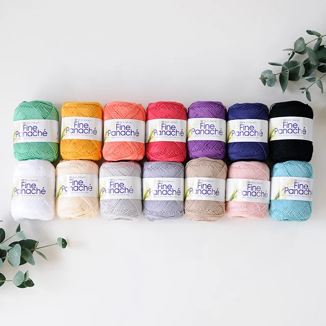 
Japanese Elegant Shine Colorful Soft Cotton Yarn With Good Price 
