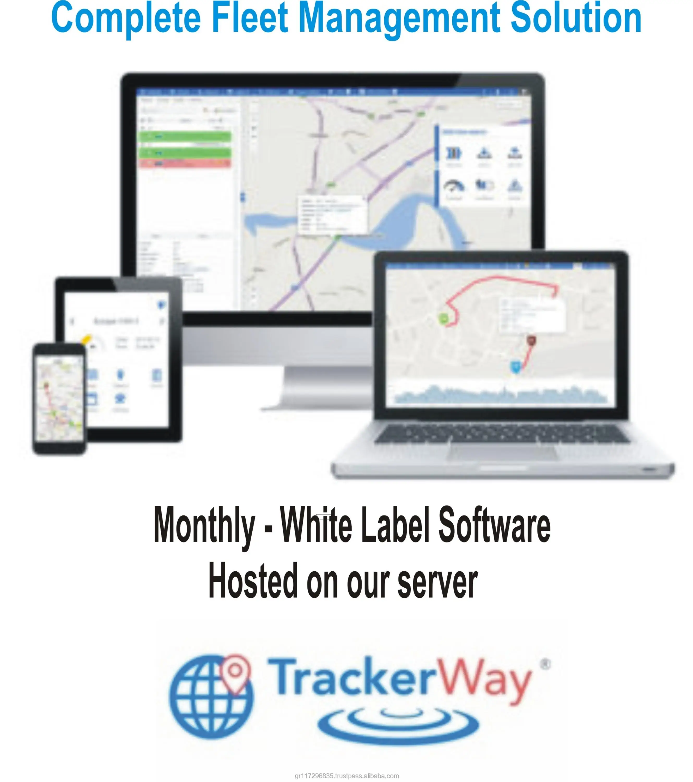 TrackerWay GPS tracking system / gps software / vehicle tracking system with open source code from TrackerWays tracker device