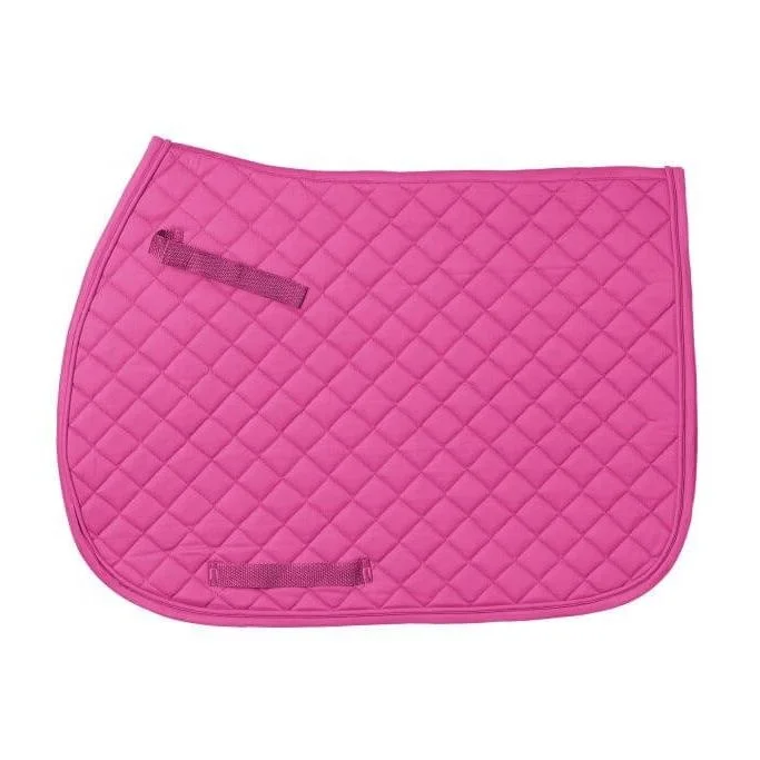 English Dressage Saddle Pad Diamond Quilted