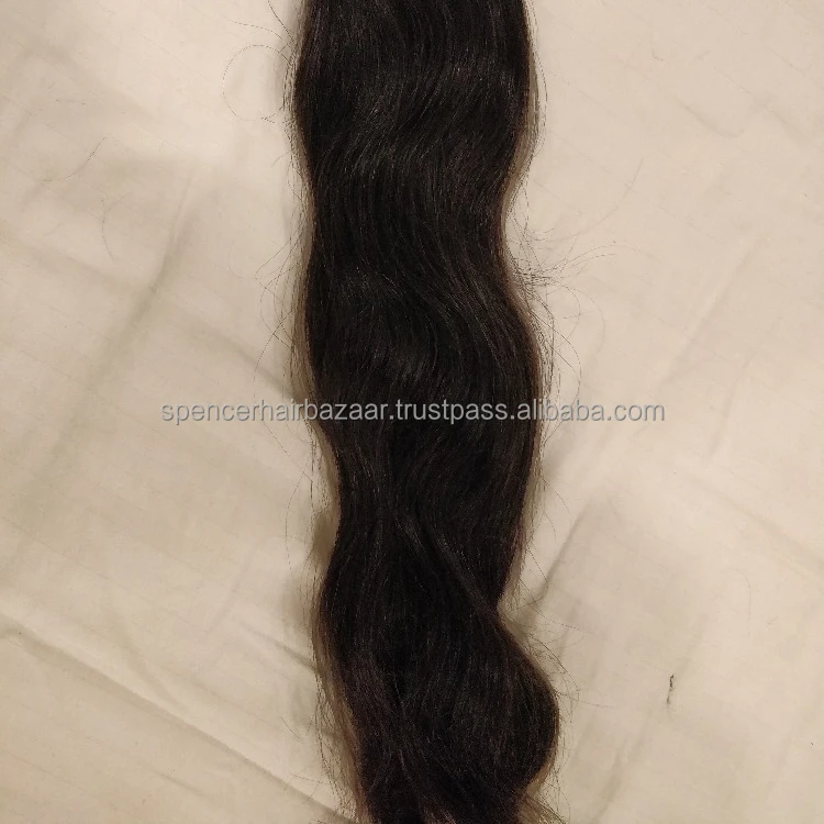 A1 VIRGIN Brazilian human hair wavy hair extensions