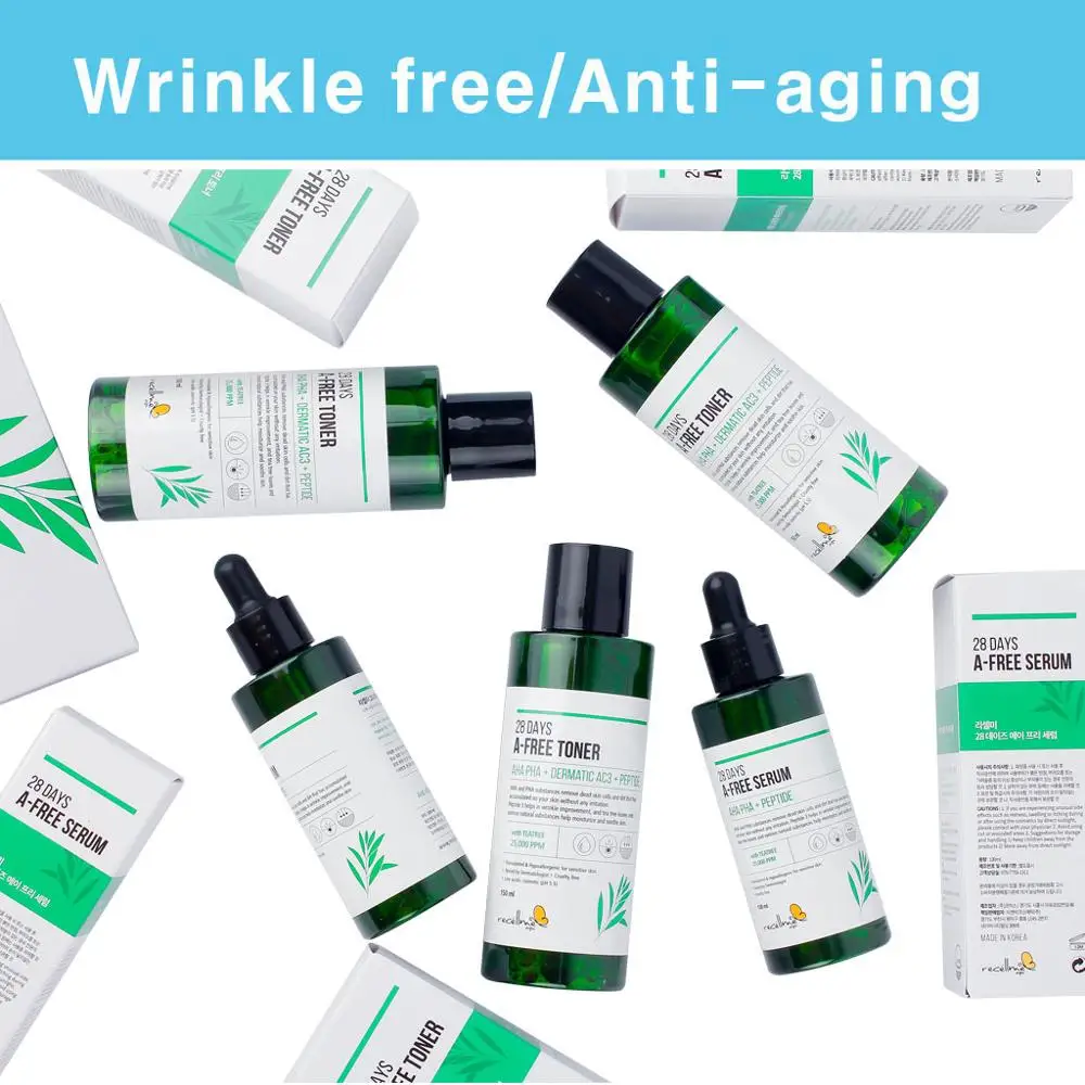 [recellme] Acne free facial Toner 150ml with Korean cosmetics, Skincare for whitening, wrinkle improvement, pimple and blackhead