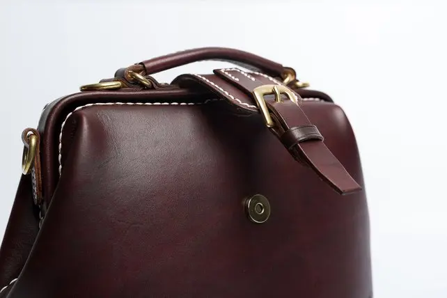 New Design Brush Color Doctor Genuine Leather Ladies Hand Tote Bags Fashion Handbags For Women  TLL-0130