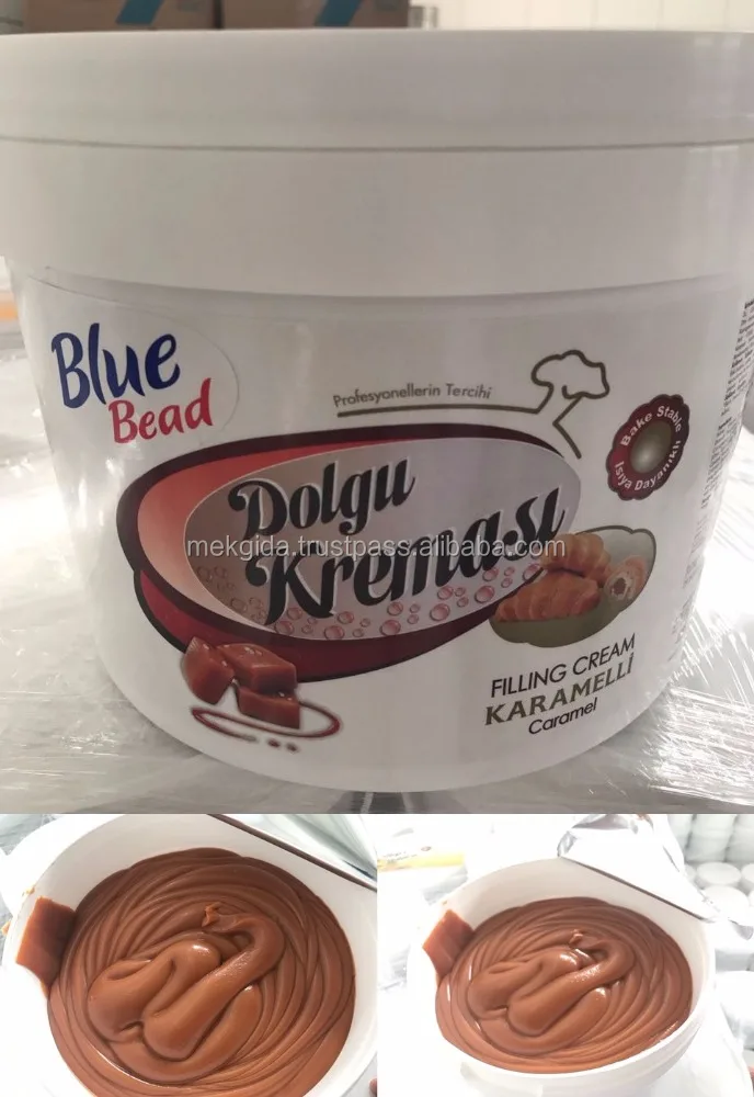 Blue Bead Caramel Bake Stable Pastry Filling Cream