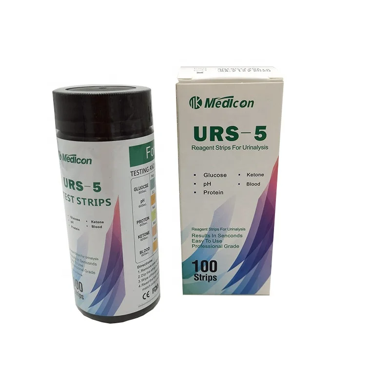diagnostic test kit urine reagent rapid test kit 5 parameter strips
