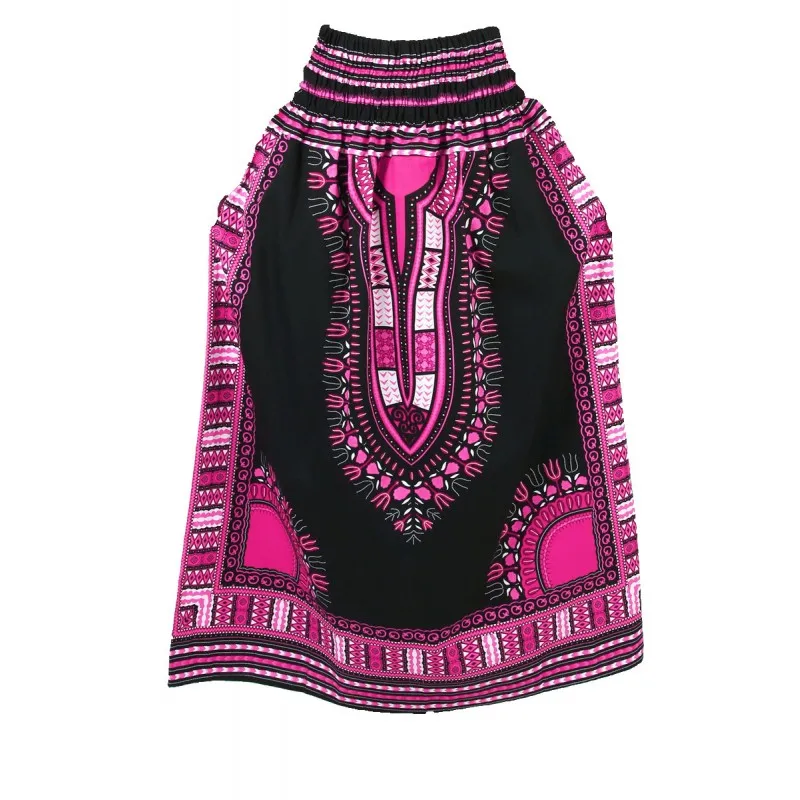 manufacturer of 100% cotton Wholesale African Traditional Fashion Dashiki Skirt for women Female Ladies