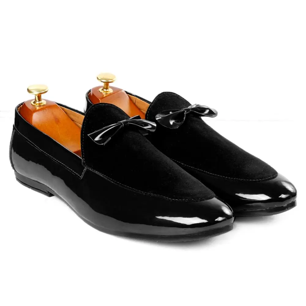 
Wholesale custom made party wear formal PU leather dress shoes for men 