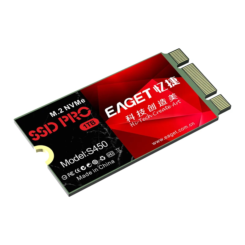 EAGET S450 M2 128 Гб PCIe NVMe 2242 мм m.2 ssd Внутренний твердотельный диск жесткий для ноутбука настольного ПК