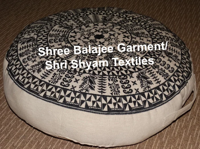 Puppy Round Dog Pet Bed Cotton Embroidery Square  Soft Filled Cushion pillow Pet Removable Bed-cover