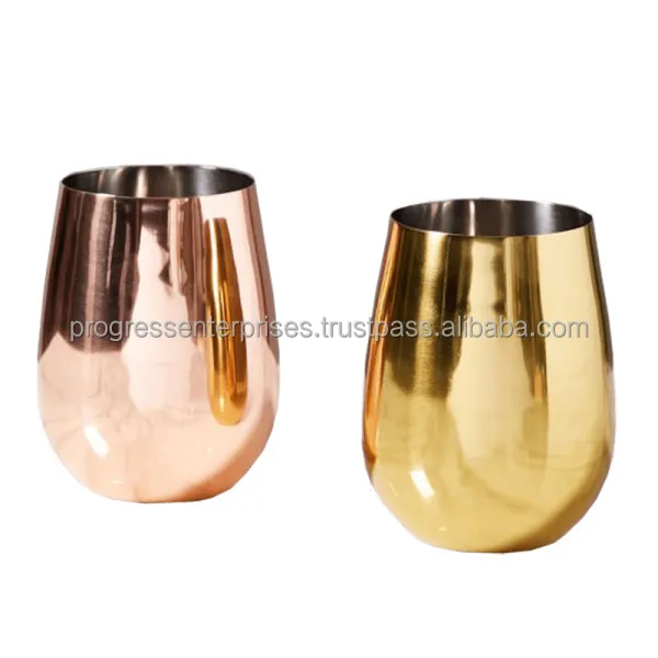 stemless wine glasses personalized for sale