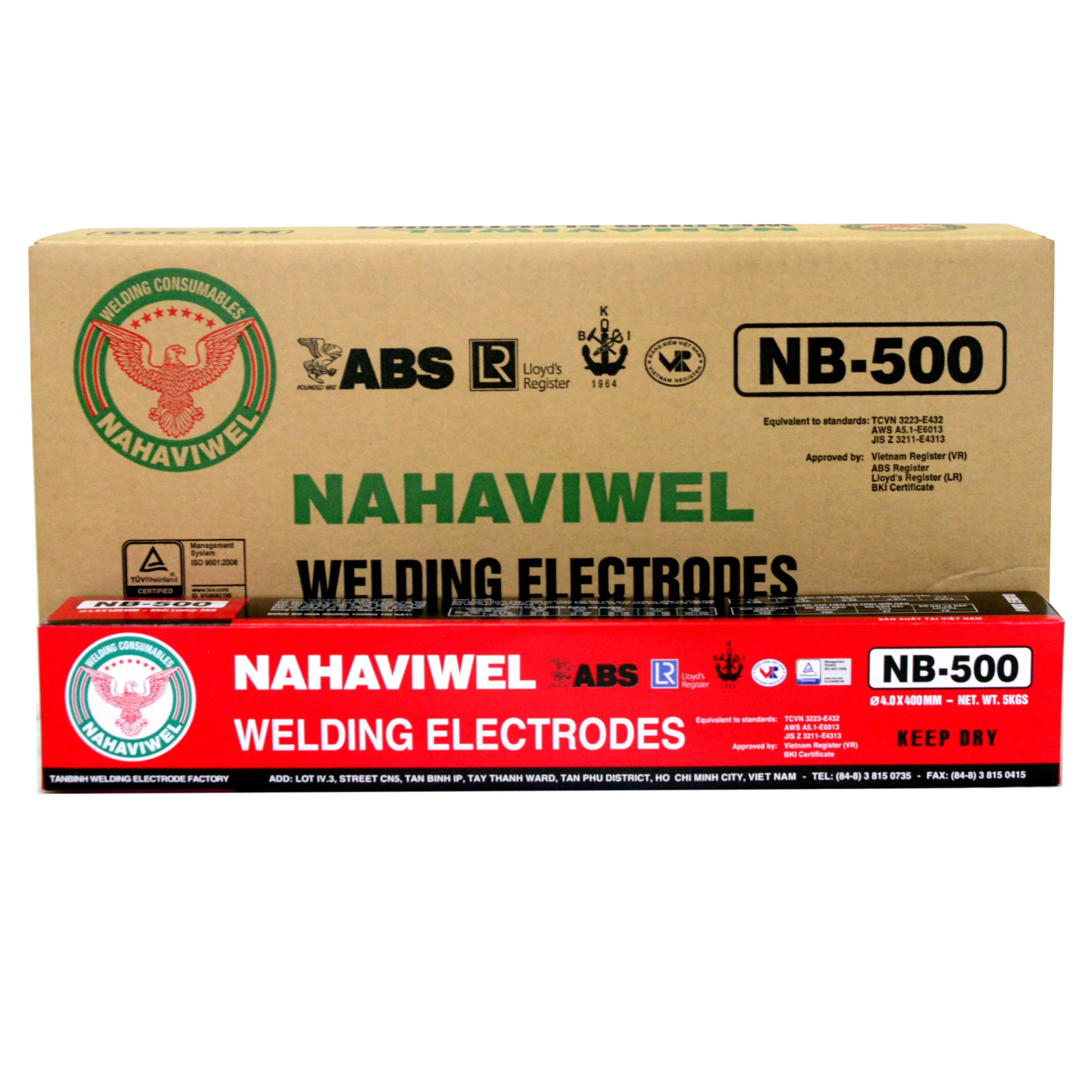 AWS E6013 WELDING ELECTRODE, LESS SMOKE/ NB-500
