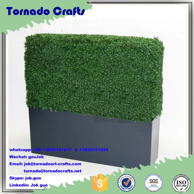 Artificial Oblong Topiary Hedging Panels Mats Boxwood Hedge