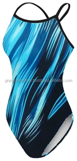 Sublimation Ladies Sexy Swimming Suit Custom Made Design Swimwear
