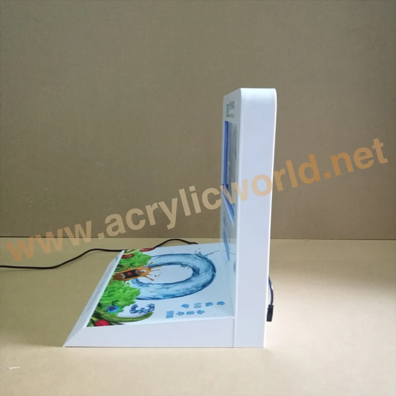 Factory OEM/ODM acrylic LCD video display,media display,acrylic touch screen display