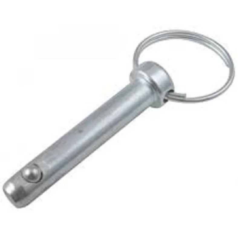 Quick Release Detent Pins Ball Lock Pin Various Materials-Steel Brass Zinc Alloy Titanium Carbon Steel Zinc Plated Polished