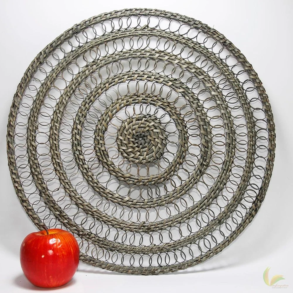 Hot selling Vietnam tableware bamboo rattan placemats