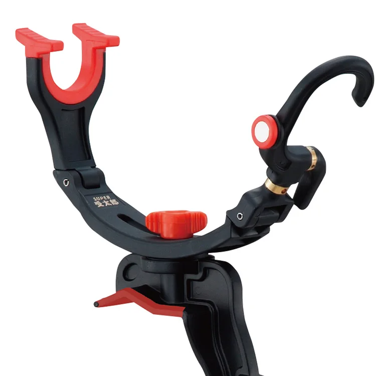 Kayak Accessories Fish Lip Gripper with 25KGS Scale Two Colors Lanyard Available Stainless Steel Fishing Black Bag Red TOOLS Box