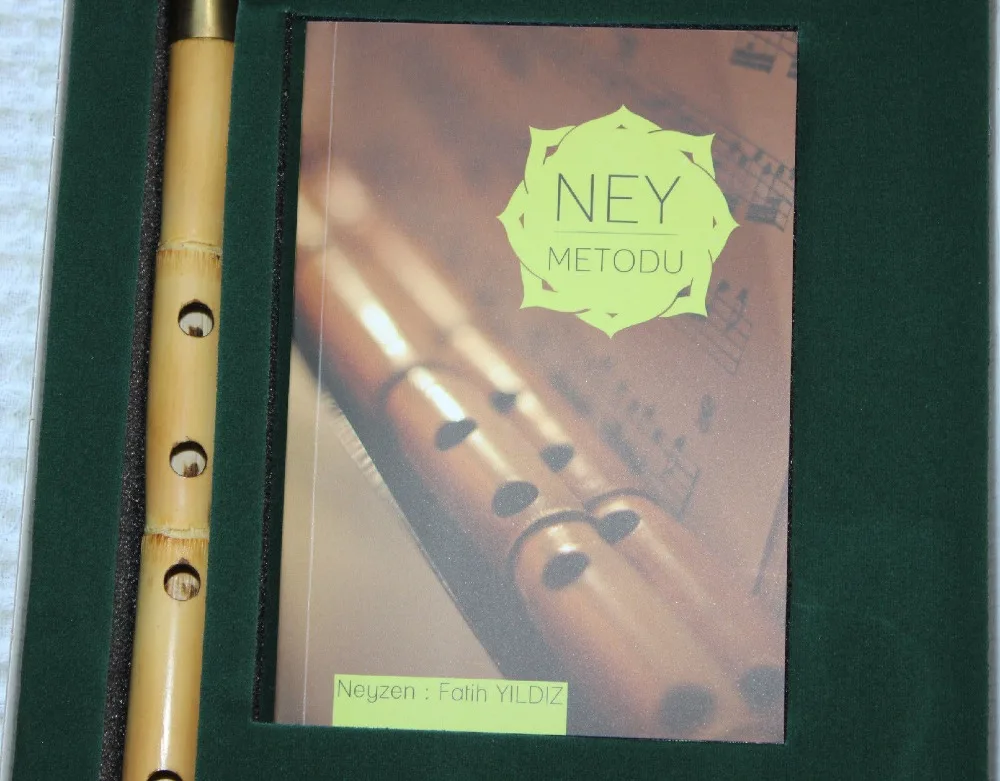 
Turkish Ney Nay Flute DVD BOOK CD English German French 