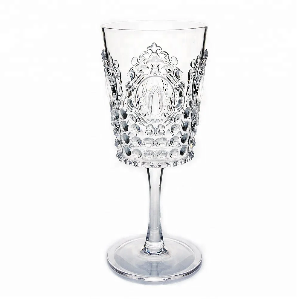 13 унций, 390 мл, без БФА, пластиковый как SAN AS, акриловый тритановый бокал для вина