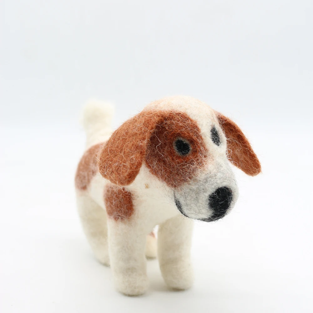 Hot Sale Felt Coco Dog Educational Stuffs for Kids