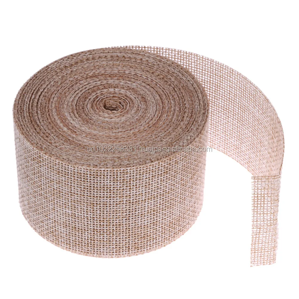Jute Tape, Jute Ribon & Burlap Roll