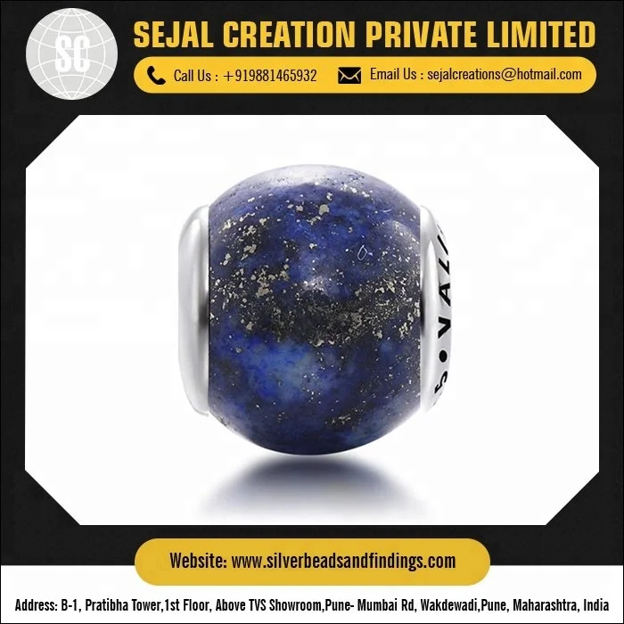 High Quality Sterling Silver Beads B103 at Wholesale Price