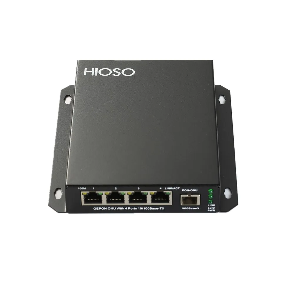 EPON ONU 4FE POE работает с ftth olt большинством брендов