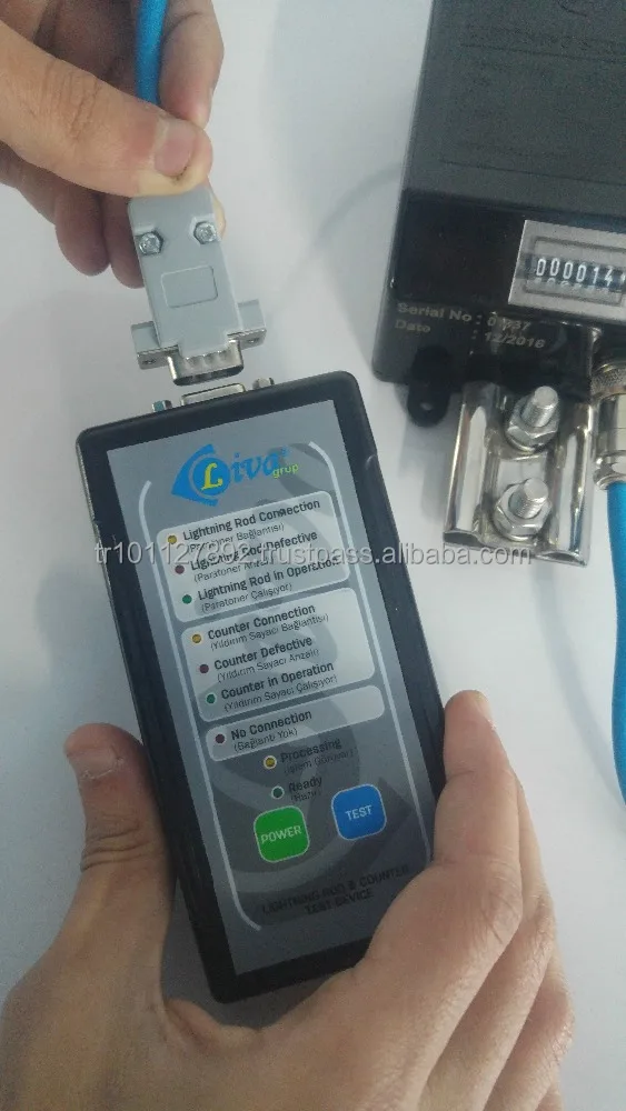 
High Quality Testable Lightning Strike Counter 