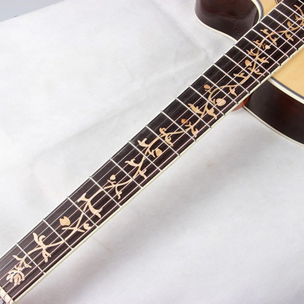 free shipping high quality mahogany neck rosewood back 6 12 strings electric 40 inch high gloss acoustic guitar with equalizer