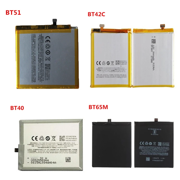Китайский мобильный телефон BT40 BT42C BT51 BT65M литий-ионный аккумулятор для Meizu MX4/MX5/MX6/M2 Note Аккумулятор