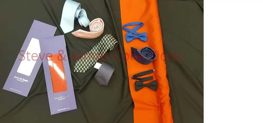
High Quality Fashionable Custom Made silk Ties from Steve & James 