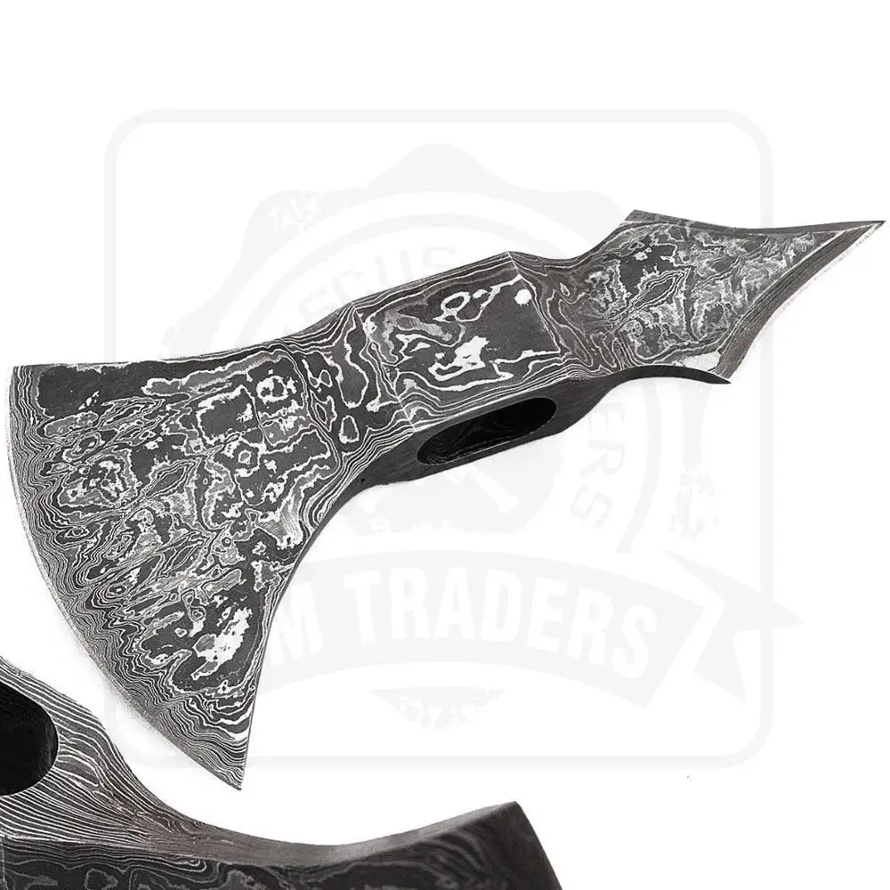 
Damascus Steel Hand Forged Axe Head DT-18-BB957 