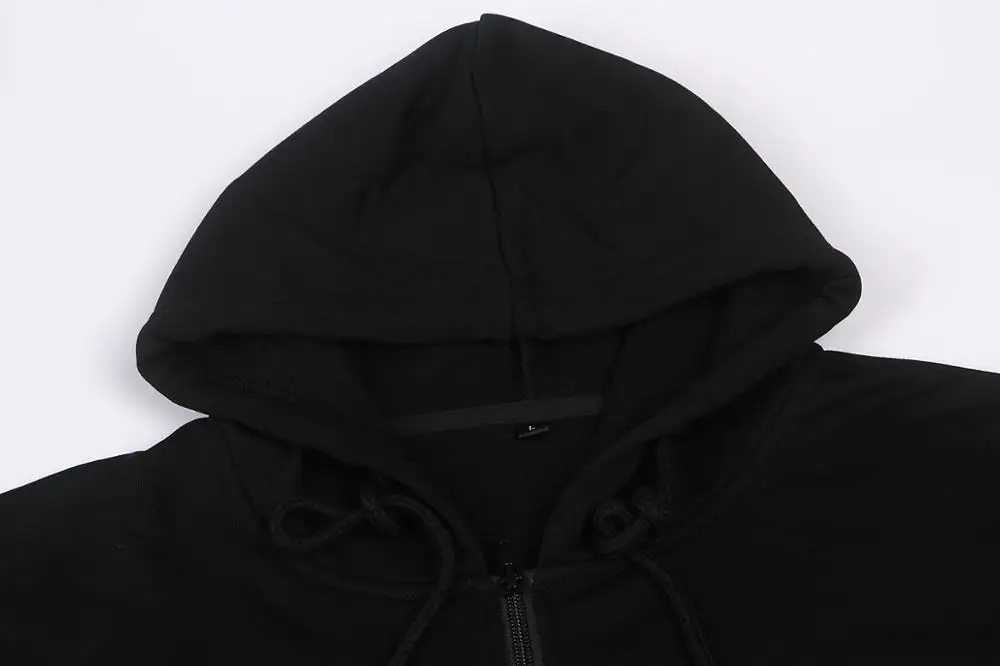 Custom fashion Design Logo heavyweight Printing embroidery cotton Unisex Blank casual men full zip up hoodie