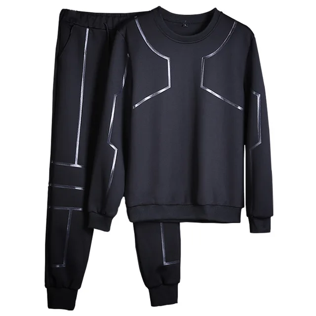 Wholesale Latest Design Fashion Sports Ladies Tracksuits with Colored Striped on side Branding Tape