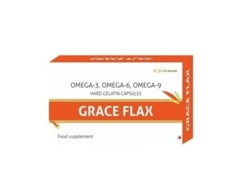 Flaxseed Oil Omega 3 6 9 Gelatin 500 mg Capsules