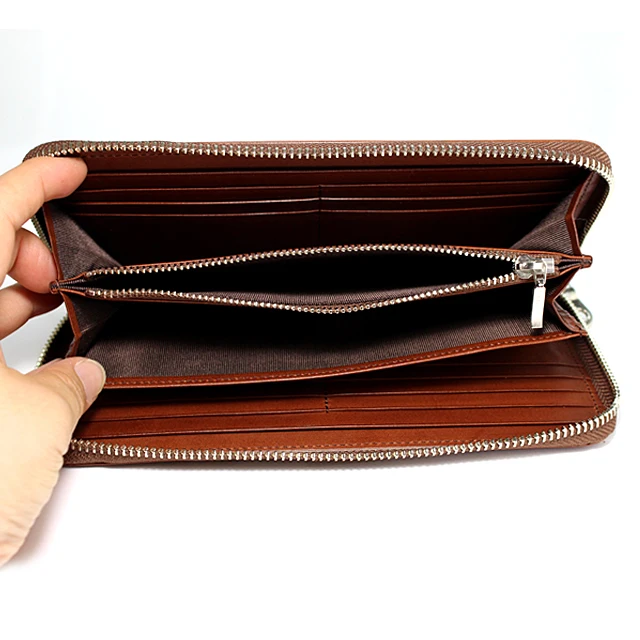 
[ TOCHIGI LEATHER ] Zip Around Long Wallet italy leather wallet men 